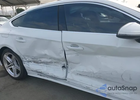 2022 Audi A5 Sportback Premium 45 Tfsi S Line Quattro S Tronic из США, поврежденный, VIN WAUDACF56NA021405